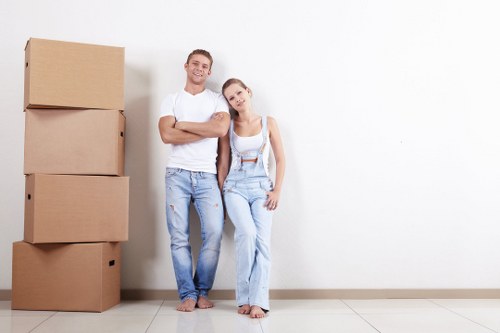 Removal team planning a home move in Hampton Hill