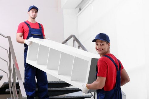 Removal team planning a house move in Hampton Hill