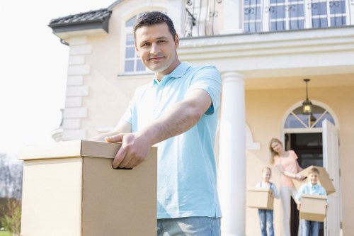 Careful packing and furniture handling for a local house move