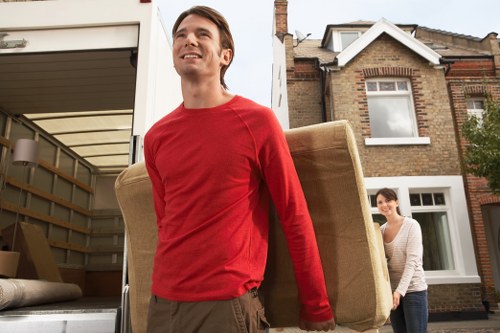 Packing and protection materials used during a move