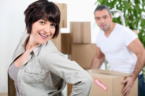 Van service for home removals in Hampton Hill street