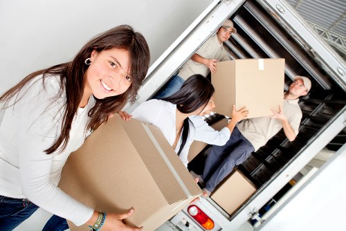 A local removals team planning a move near Hampton Hill residential streets